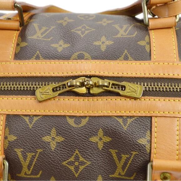 AUTHENTIC LOUIS VUITTON SAC SOUPLE 45 DUFFLE TRAVEL BAG MONOGRAM 852VI - Picture 5 of 9